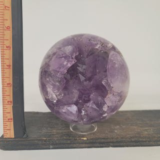 Amethyst Cluster Sphere (7.0 lbs _ S-52)