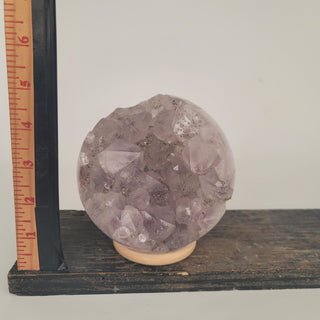 Amethyst Geode Sphere (6.7 lbs _ S-103)