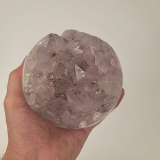 Amethyst Geode Sphere (6.7 lbs _ S-103)