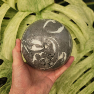 Clam Shell Marble Sphere (6.8 lbs _ S-25)
