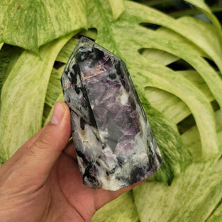 Purple Fluorite Obelisk (1.18 lbs _ SL-253)