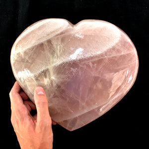 Rose Quartz Heart (12.5 Lbs)