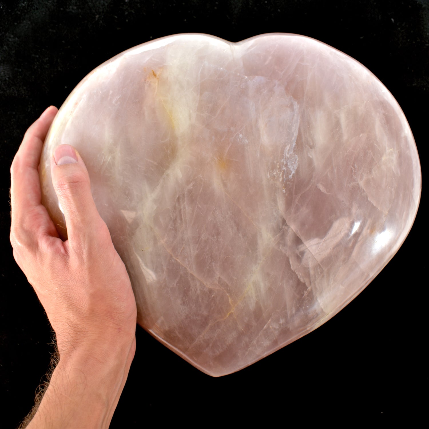 Rose Quartz Heart (20 Lbs)