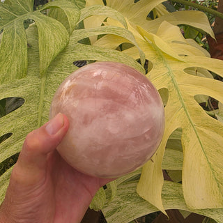 rose quartz sphere