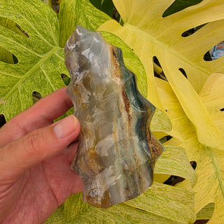 Druzy Ocean Jasper Flame (1.4 lbs _ SL-436)