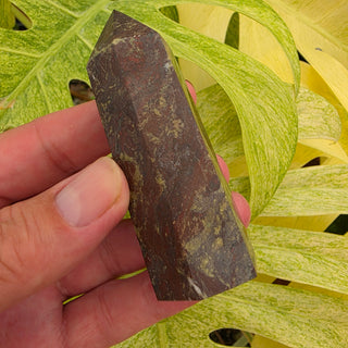 Dragon Blood Jasper Obelisk (3.88 oz _ SL-447)