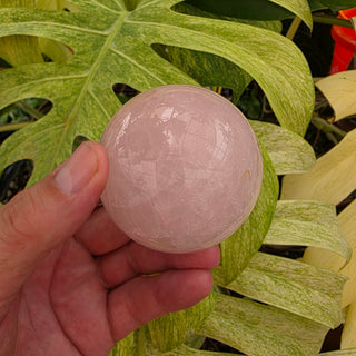 Rose Quartz Sphere (13.71 oz _ SL-476)