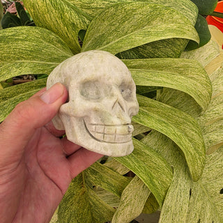 Jasper/Calcite Skull-Shape (1.4 lbs _ SL-496)