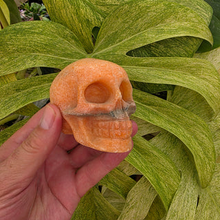 Jasper/Calcite Skull-Shape (1.4 lbs _ SL-498)