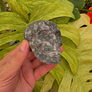 Jasper/Calcite Skull-Shape (1.4 lbs _ SL-499)