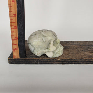 Serpentine Jade Skull-Shape (1.4 lbs _ SL-500)