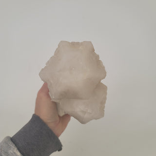 White Calcite Crystal Cluster (3.97 lbs _ S-49)