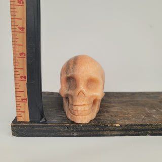 Sunstone Skull-Shape (1 lb 6 oz _ SL-79)