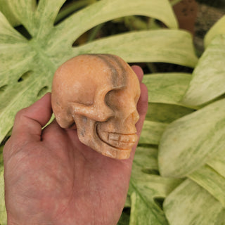 Sunstone Skull-Shape (1 lb 6 oz _ SL-79)