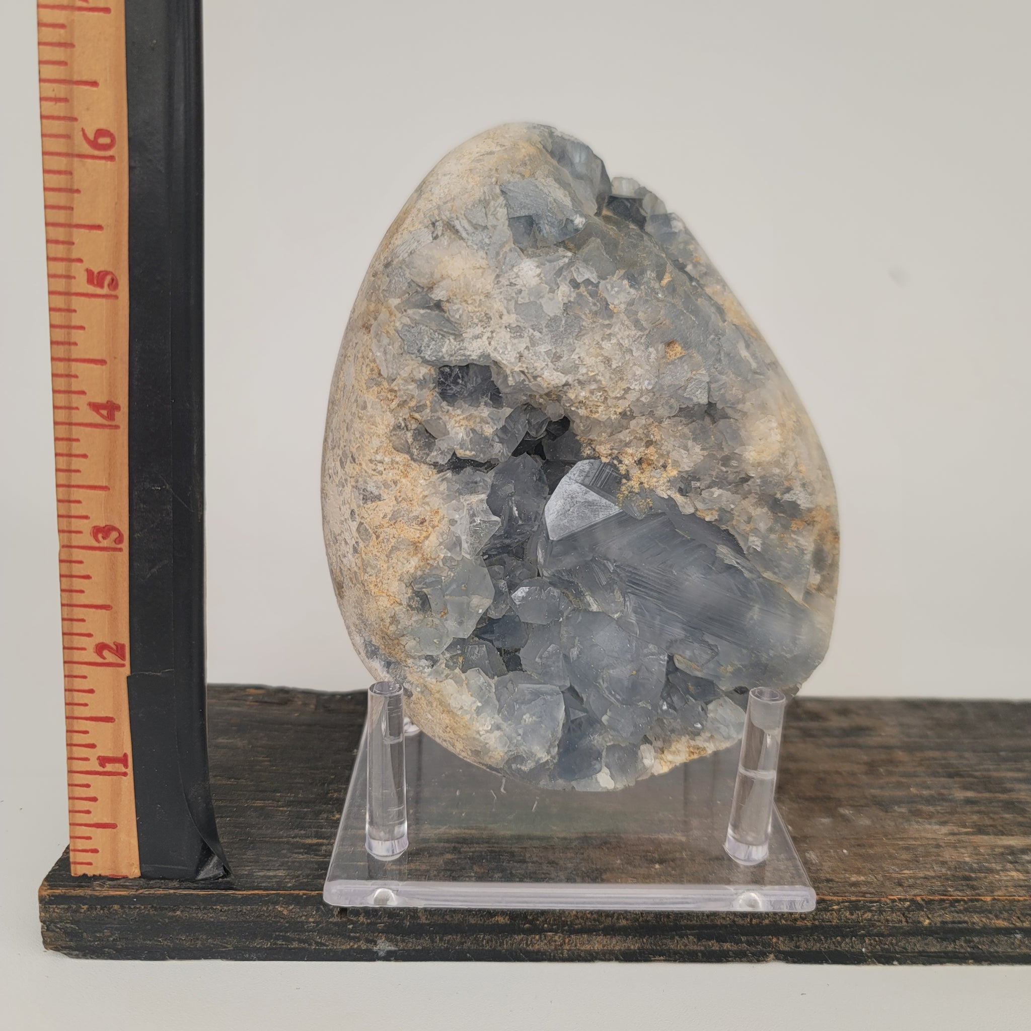 Celestite Teardrop Geode (6.2 lbs _ S-93)