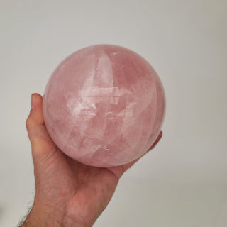 Rose Quartz Sphere (7.9 lbs _ S-95)