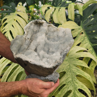 White Calcite Pedestal (21.4 lbs _ S-118)