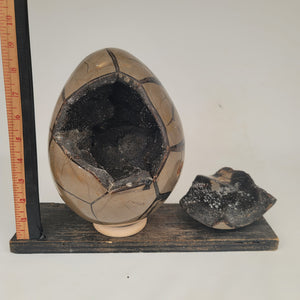 Druzy Septarian Cathedral - Two Pieces (15.75 lbs _ S-183)