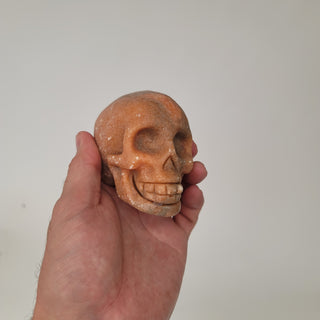 Sunstone Skull-Shape (1.21 lbs _ SL-248)