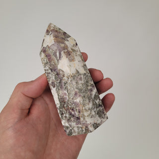 Purple Fluorite Obelisk (1.31 lbs _ SL-249)