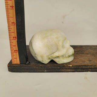 Jasper/Calcite Skull-Shape (1 lb 3.3 oz _ SL-317)