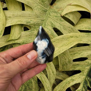 Blue Cloud Agate Flame (5.51 oz _ SL-372)