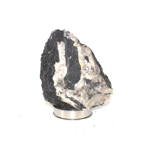 Black Tourmaline/Calcite Crystal (11.8 lbs _ S-46)