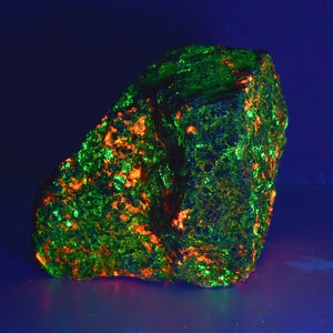 Calcite & Willemite Fluorescent Mineral Specimen (4.6 lbs _ S-29)