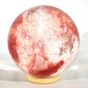 Smelt Quartz (Glass) Sphere (9.77 Lbs)